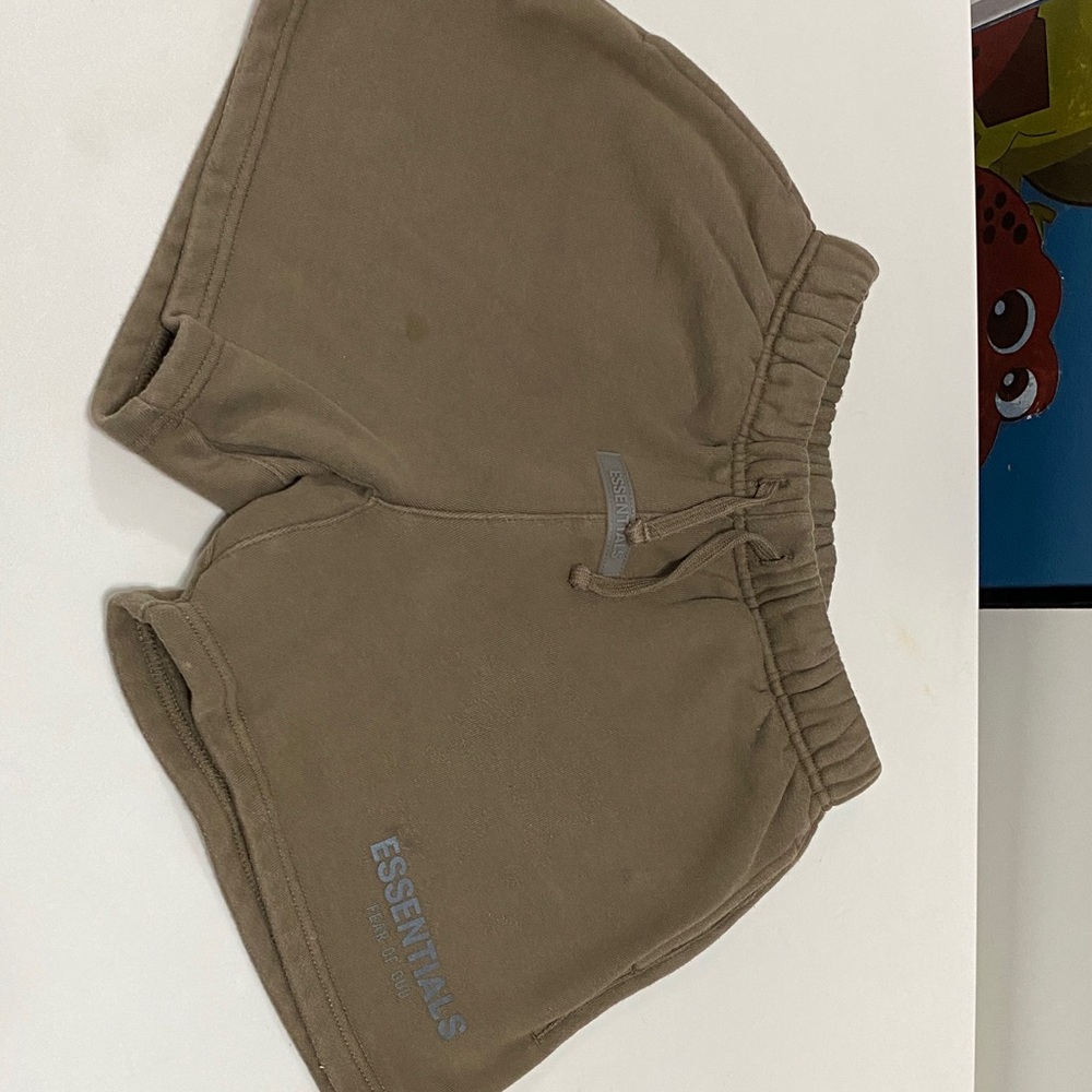 Essentials Kids Brown Shorts